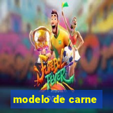 modelo de carne